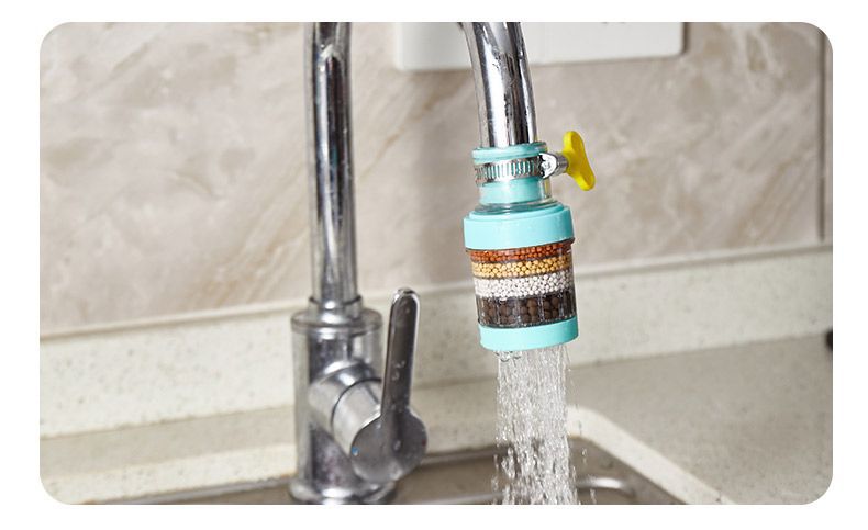 Faucet Filter Kitchen Household Water Purification Tool Six-layer Splash Proof Universal Shower Extension Filter