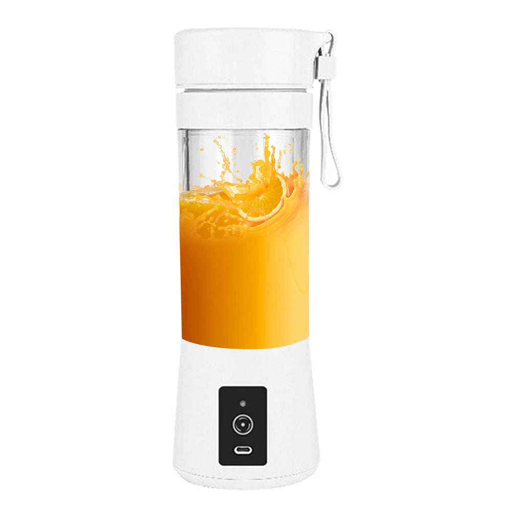 Mini Portable Blender for Smoothies Fresh Juice Fruit Juicer Mixer Cup with Rechargeable 2000mAh USB Blenders for Kitchen
