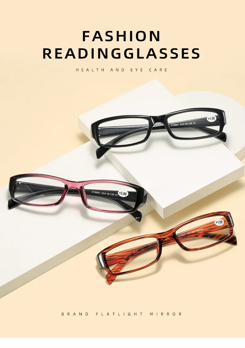 Reading Glasses Women Classic Resin Mens High-definition Presbyopic Glasses Diopter+1.00 1.5 2.0 2.5 3.0 3.5 4.0 Gafas 노안 돋보기