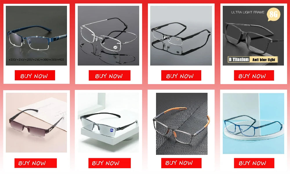 Reading Glasses Men Women Sports Anti-blue Light Reading Eyewear Black Red TR90 Frame Presbyopia Eyeglasses +100 to+400 glasses
