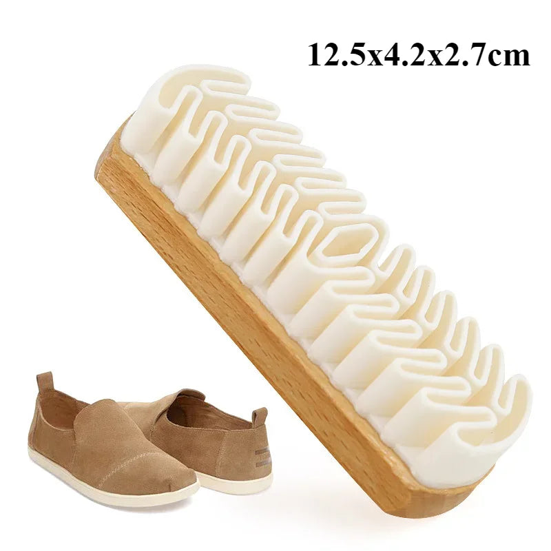 Scraping Tool, Horse Hair Bristles, 1Pc, Horsehair Shoe Brush, Shine Brushes for Boots, Shoes & Other Leather Care Brush
