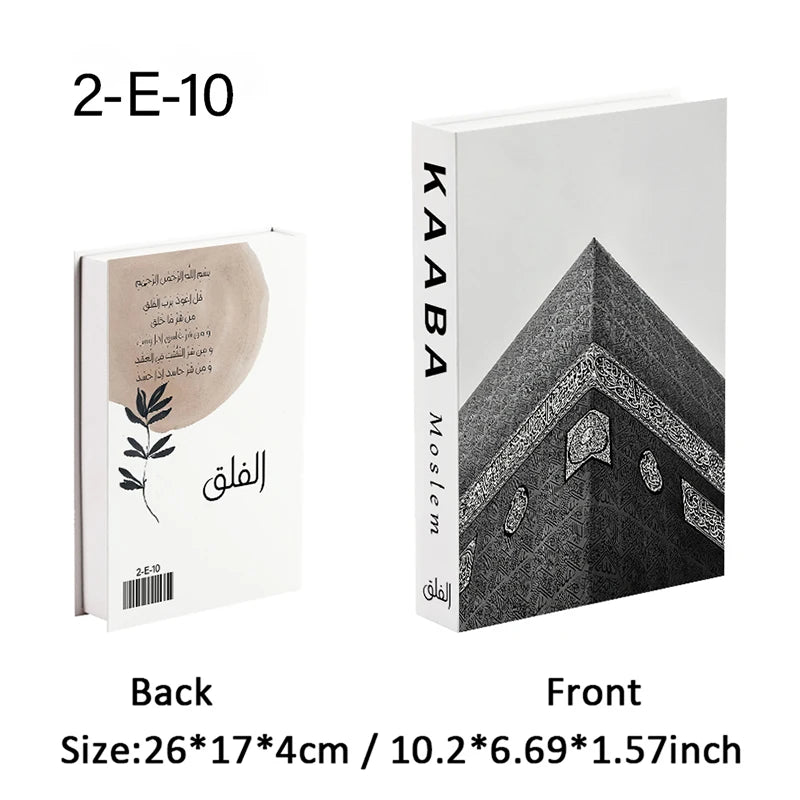 Islamic Church Writing Culture Fake Books Decorative Coffee Table Decoration Storage Box Bookshelf Bedroom Aesthetic Home Decor