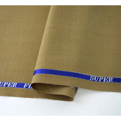 High Count 50% Worsted Wool Fabric For Suits Sewing Blazer Vest Pants Coat DIY High End 280g/m Serge Cloth Material 50X150cm