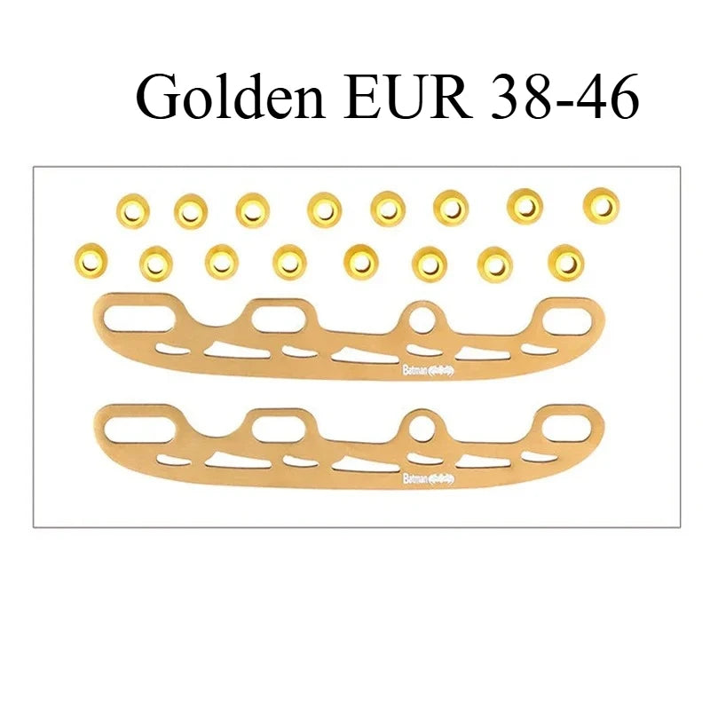 Ice Skates Blade Ice Hockey Blades Stainless Steel Interchangeable for Adult Kid Roller Skates Colorful Ice-Skating Accessories