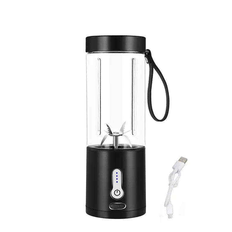 Portable Blender 6 Baldes Powerful Personal juicer For Shakes Smoothies Usb Rechargeable Portable Cup Fruit Fresh Juice Mixer