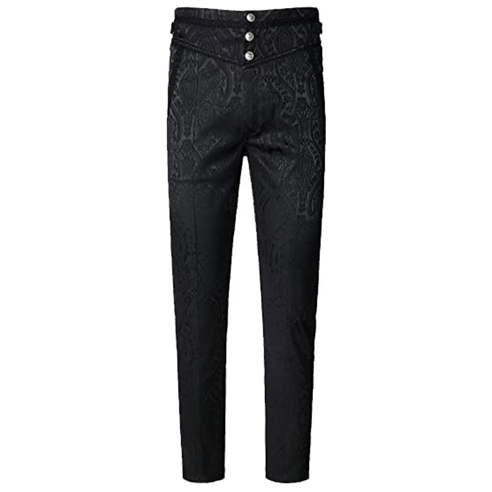 Pant Men's Pants Gothic Pants Regular Steampunk Victorian Pants Trousers Vintage Cosplay Costume Trousers New Stylish Comfy