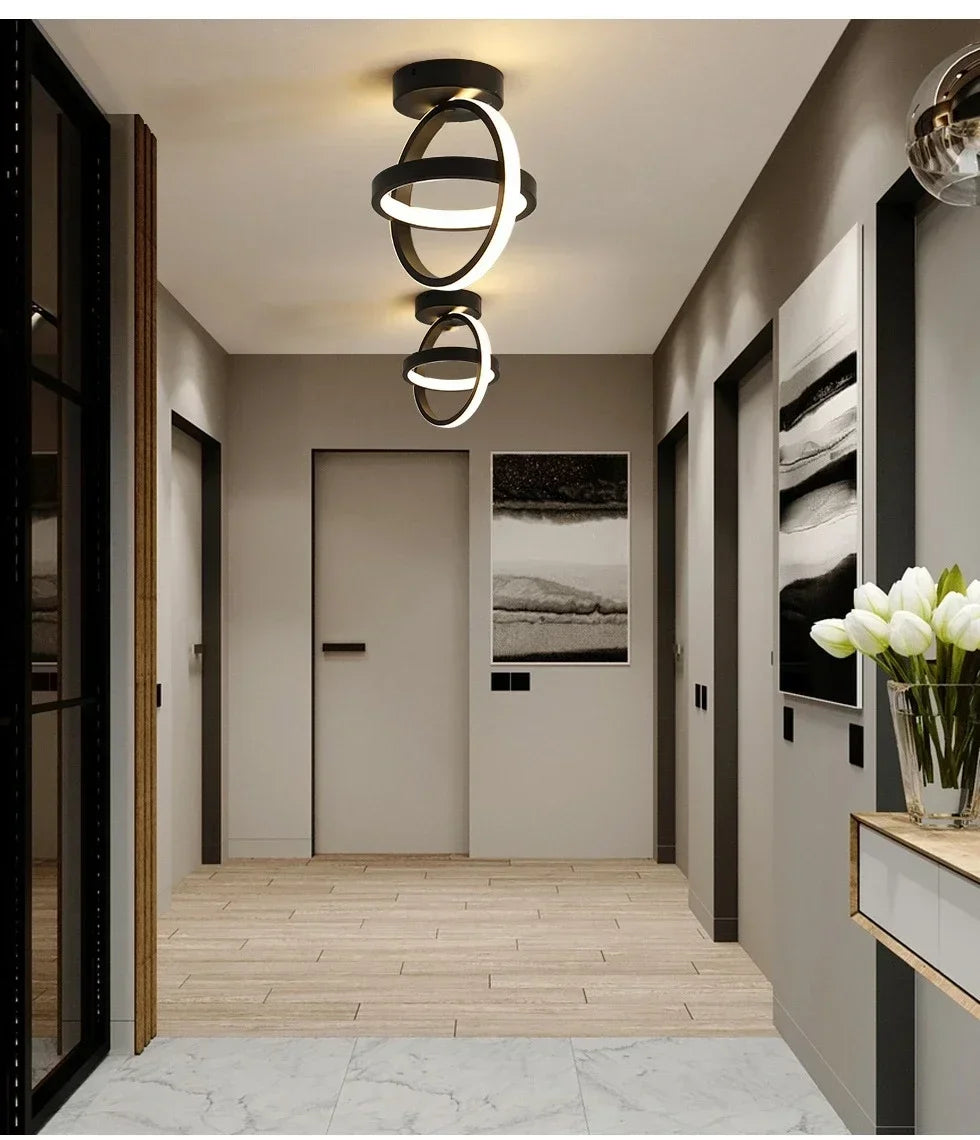 Modern LED Ceiling Lamp Lustre Indoor Light For Living Room Hallway Kitchen   Chandelier Fixture Bedroom