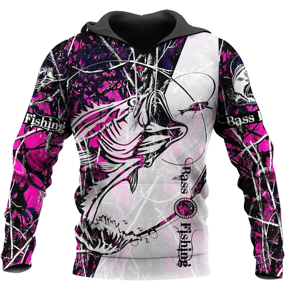 2023 Fashion Men Hoodie Cool Carp Fishing 3D Printed Harajuku Sweatshirt Unisex Casual Pullover hoodies sudadera hombre