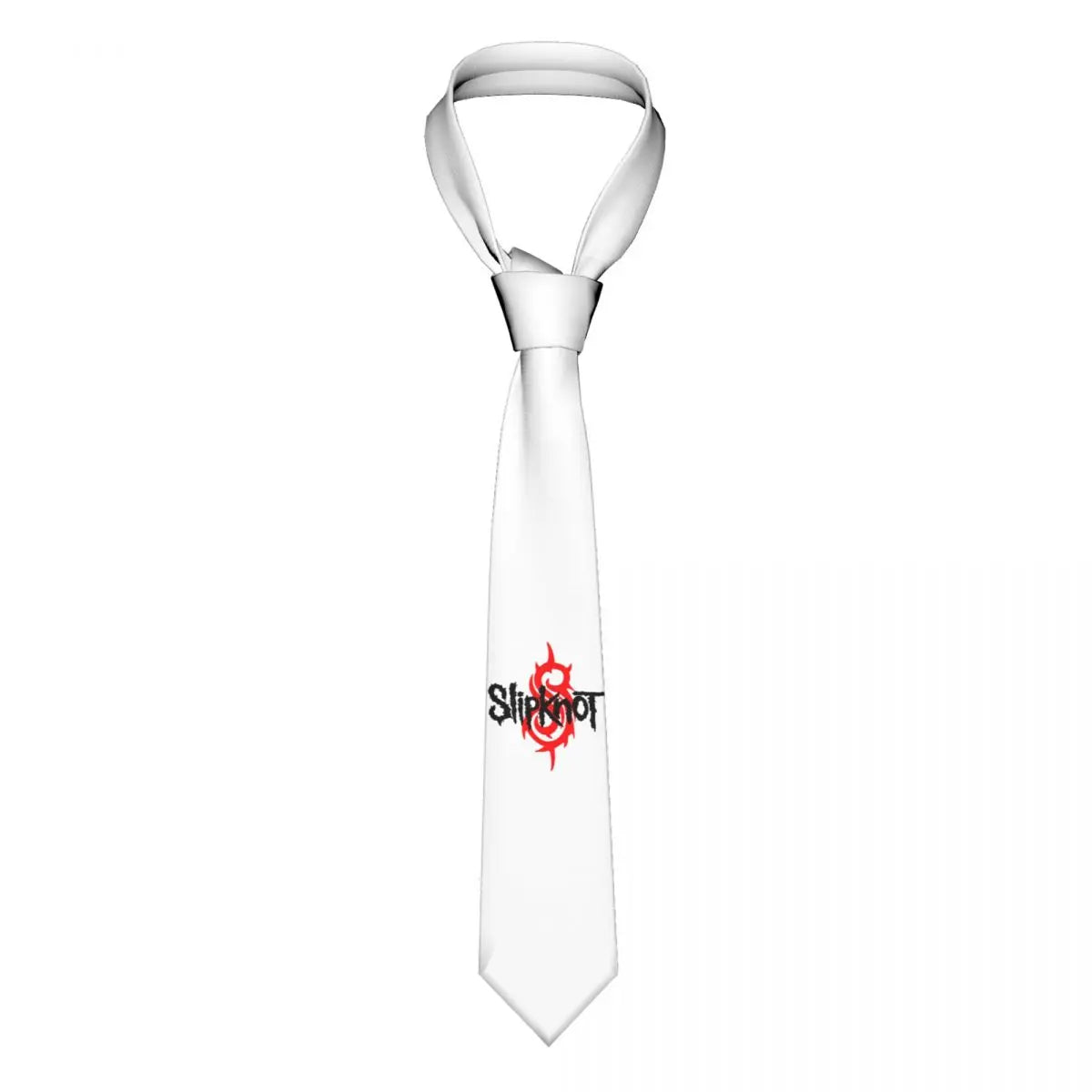 Slipknots Neckties Men's Customized Silk Heavy Metal Rock Music Gift Neck Tie for Office