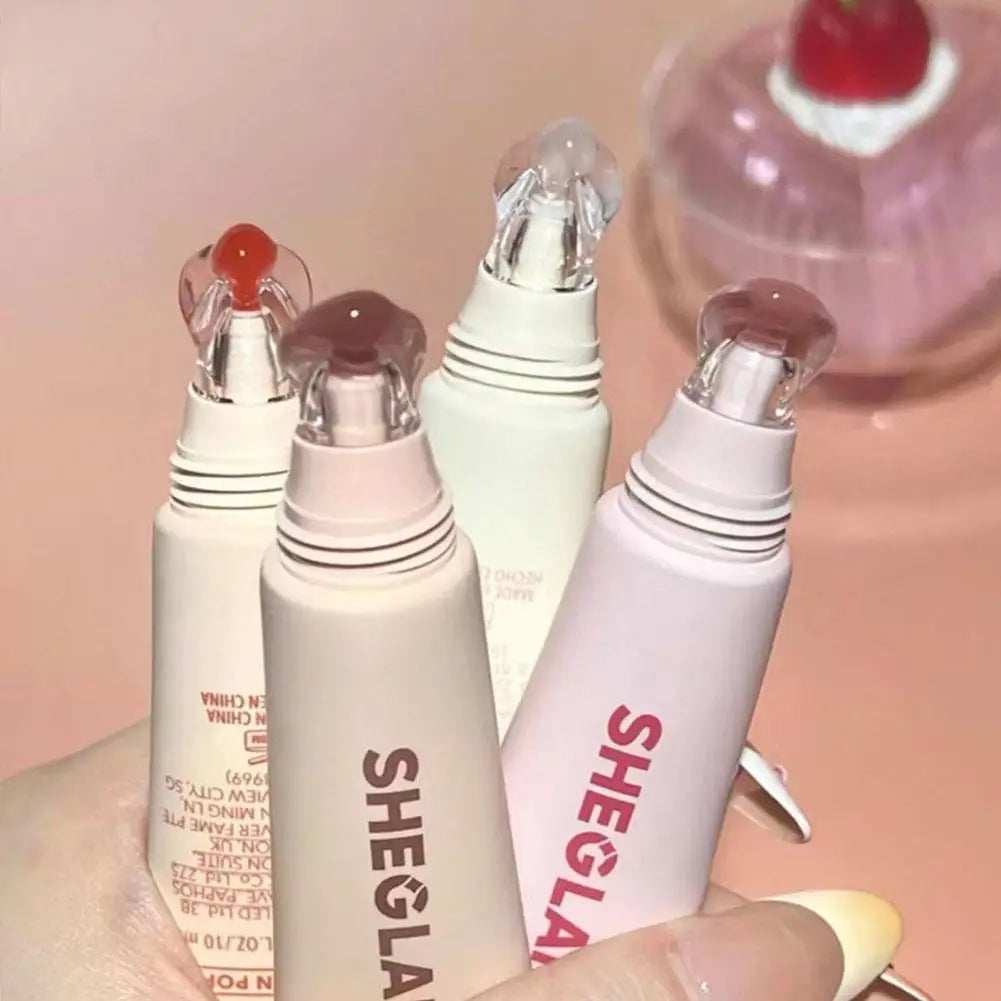 SHEGLAM Crystal Glaze Moisturizing Lip Care Canoy Lane Cocoa Cookie Strawberry Milk Melon Pop Lasting Mirror Lip Tint Beauty Lip