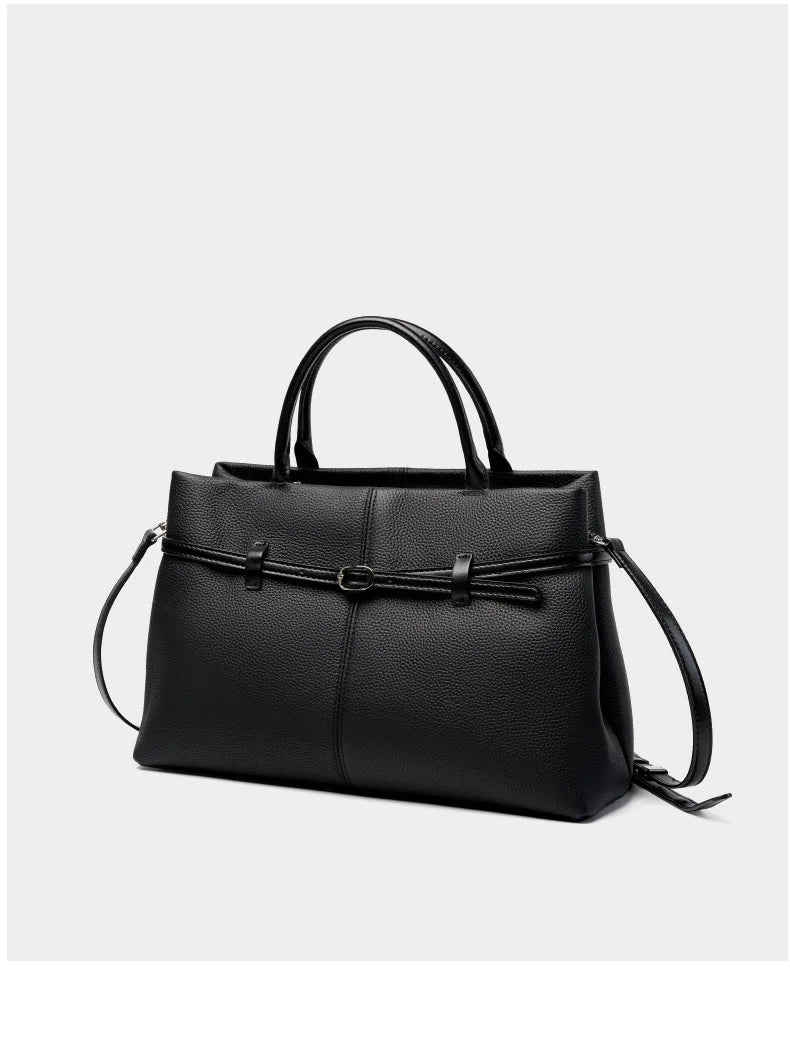 Women's Bags 2025 Genuine Leather Large Capacity Office Commuting Designer Inspired Tote Shoulder Bag Luxury Handbags for Women