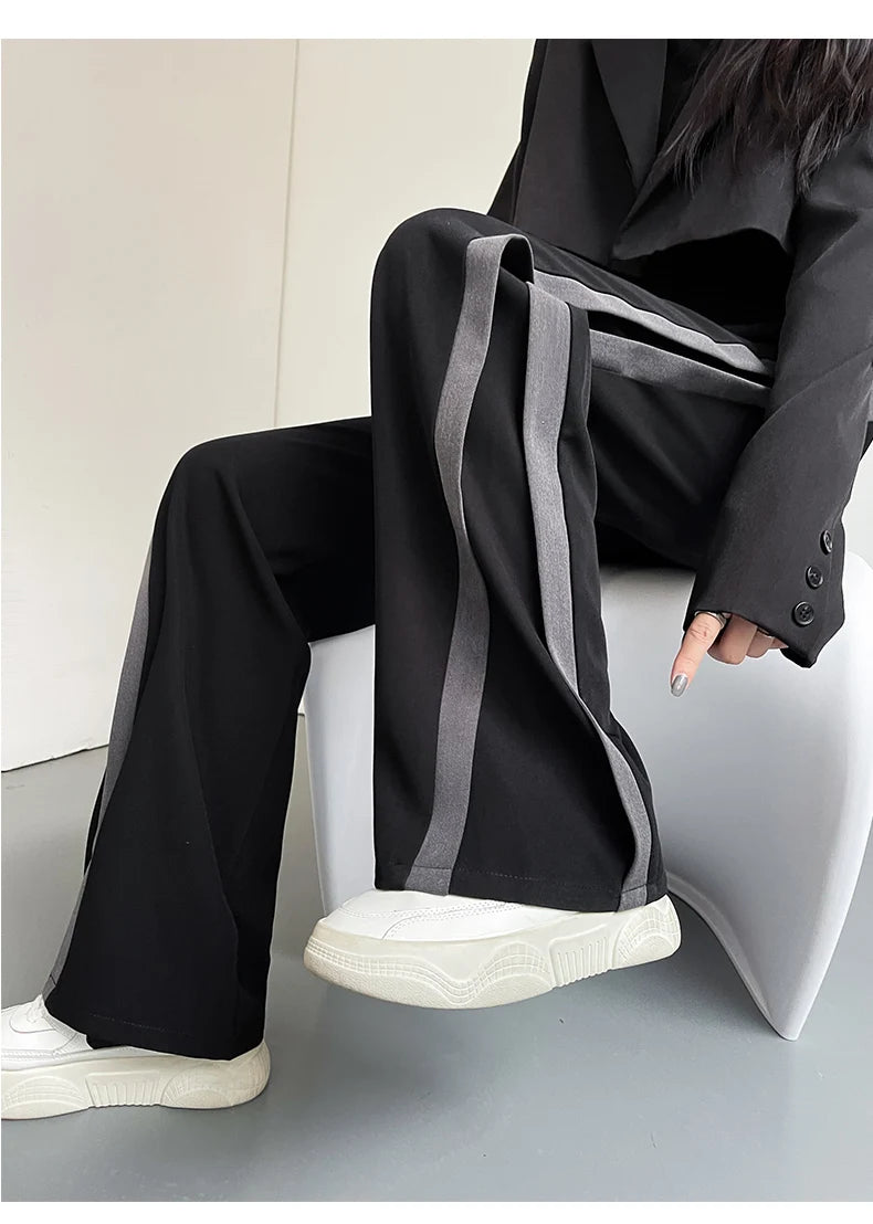 Slimming Straight Leg Pants for Women Spring Summer New Sle plus Size Casual Wide Leg Trousers Loose Comfortable Student Sp...