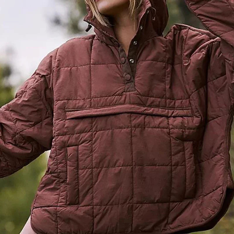 Winter Coat Women Casual Hoodies Jackets For Women Fashion Pocket Warm Long Sleeve Outerwear 2023