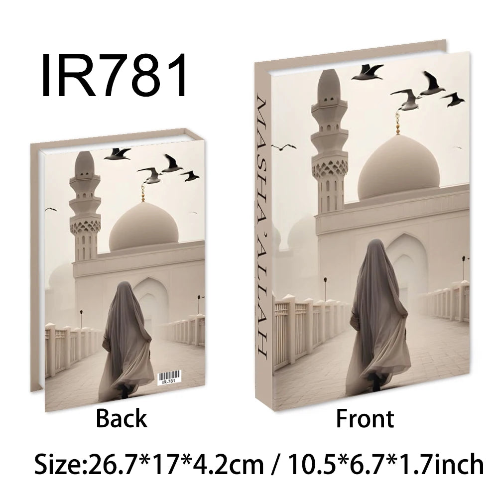 Islamic Serie Fake Book Decoration Coffee Table Decoration Living Room Fashion Prop Books Home Decoration Model Room Accessories