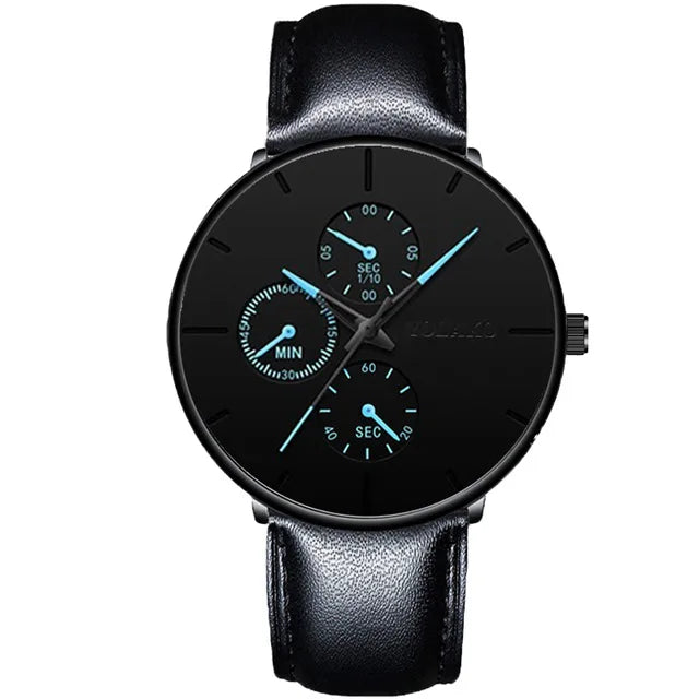 New Women Luxury Watches for Men Business Casual Ultra Thin Clock Male Stainless Steel Mesh Belt Quartz Watch relogio masculino