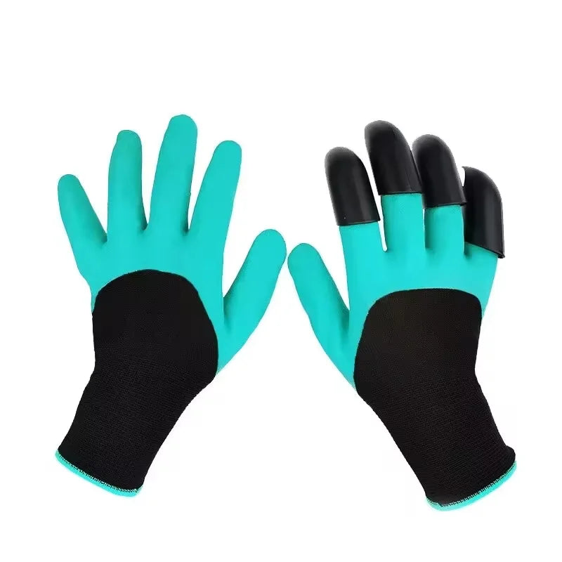 Gardening Gloves With Claws Breathable Waterproof Working Digging Planting Sting-Resistant Non-slip Protective Home Latex Gloves