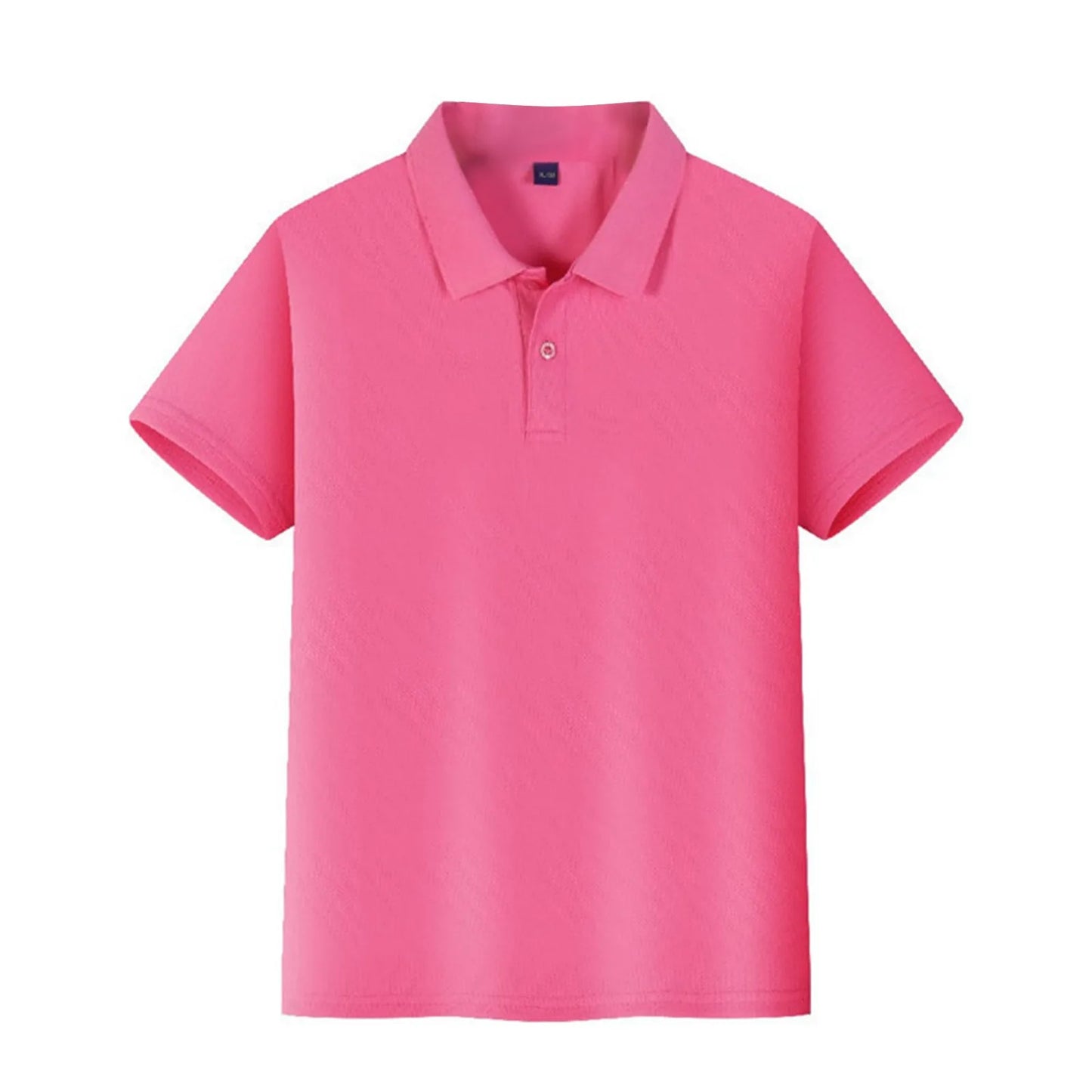 Polo Shirts Kids Basic Simple School Student Uniforms Class Uniforms Cultural Shirts Quick-Drying Turn-Down Collar for 6-11years