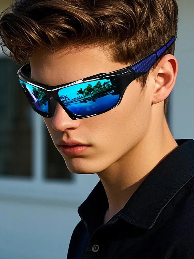 Men's Polarized Sunglasses Lightweight Sun Glasses Polarized Sunglasses Comfortable Lightweight Frame Sport Eyeglasses