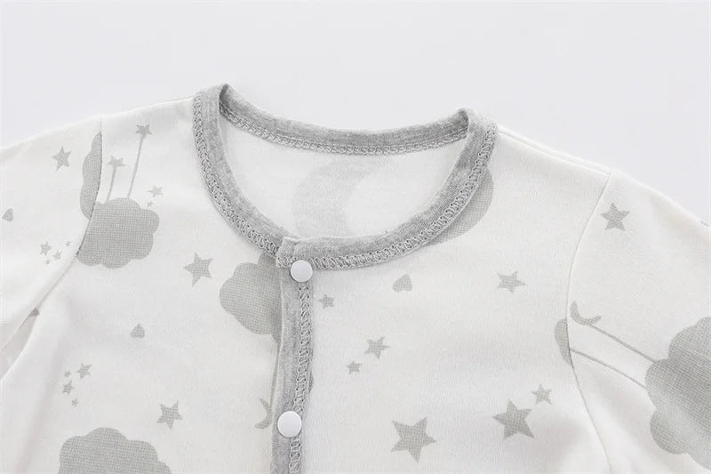 Newborn Baby Clothes New Autumn Winter Baby Bodysuit Summer Girl Romper Soft Boys Jumpsuit Children's Clothes 0 to 9 Months