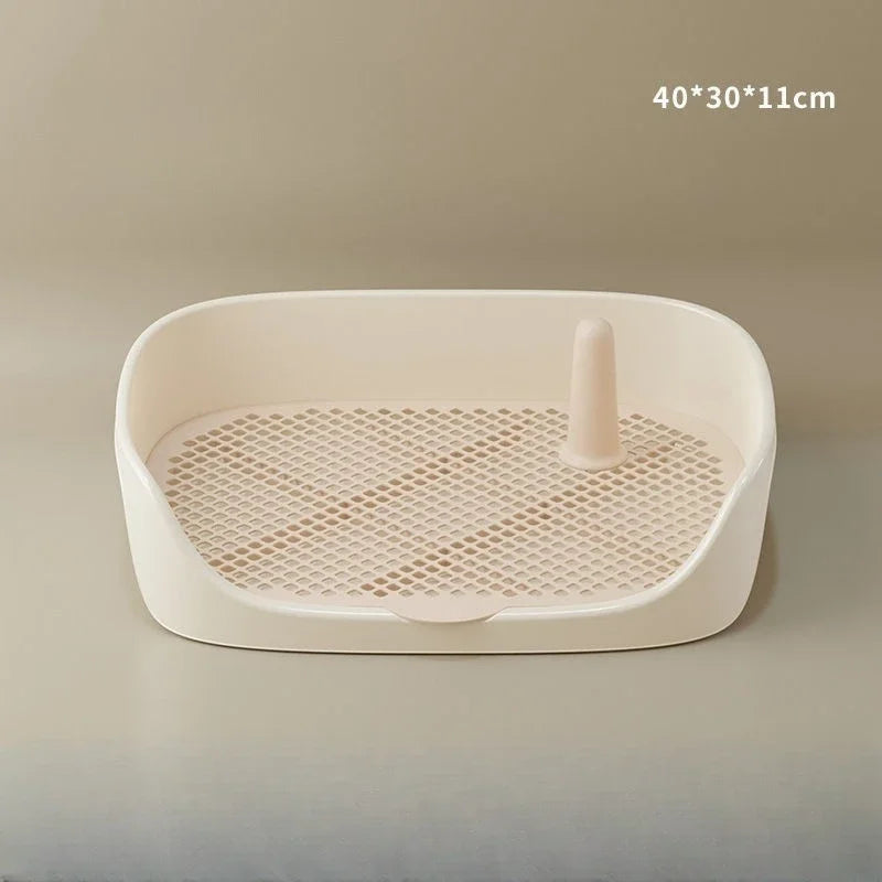 Pet Supplies Indoor Dog Potty Training Toilet Pet Toilet for Small Dogs Cats Portable Dog Training Toilets Puppy Pad Holder Tray
