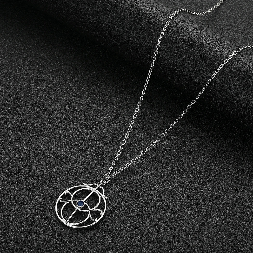 Eye of Elena Necklace Throne Of Glass Jewelry Bookish Fashion Necklace for Women Clavicle Choker Send to Friends Bookish Gifts