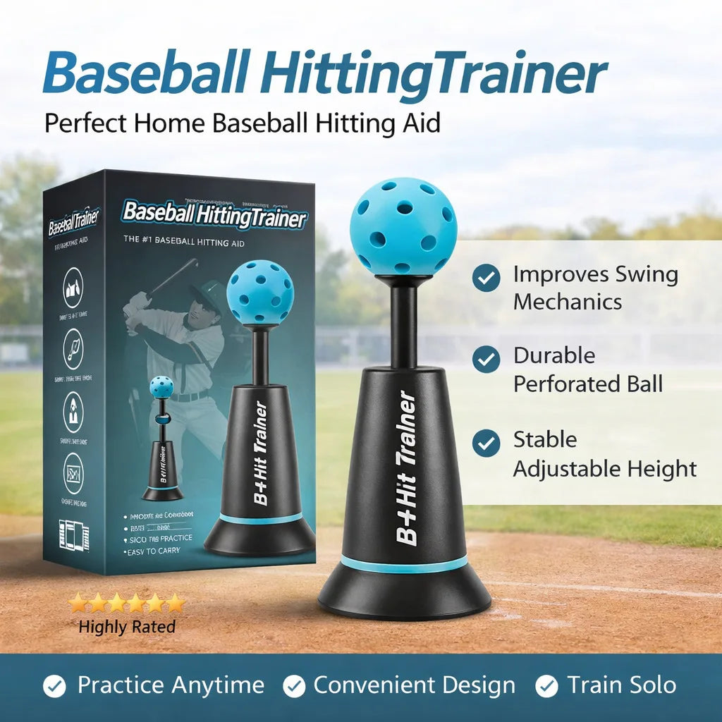 Baseball Batting Trainer Automatic Pitching Machine Portable Hitting Practice Equipment for Outdoor Sports Training