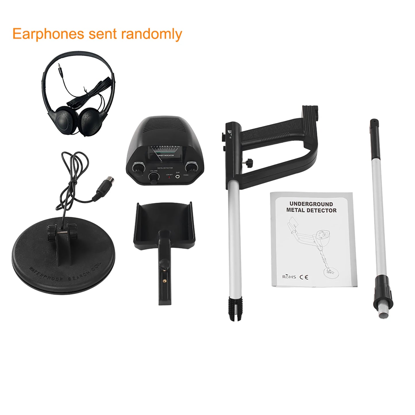 Metal Detector Metal Finder Children Underground Metal Detector Gold Detectors Seeker Metal Circuit Detector with Shovel