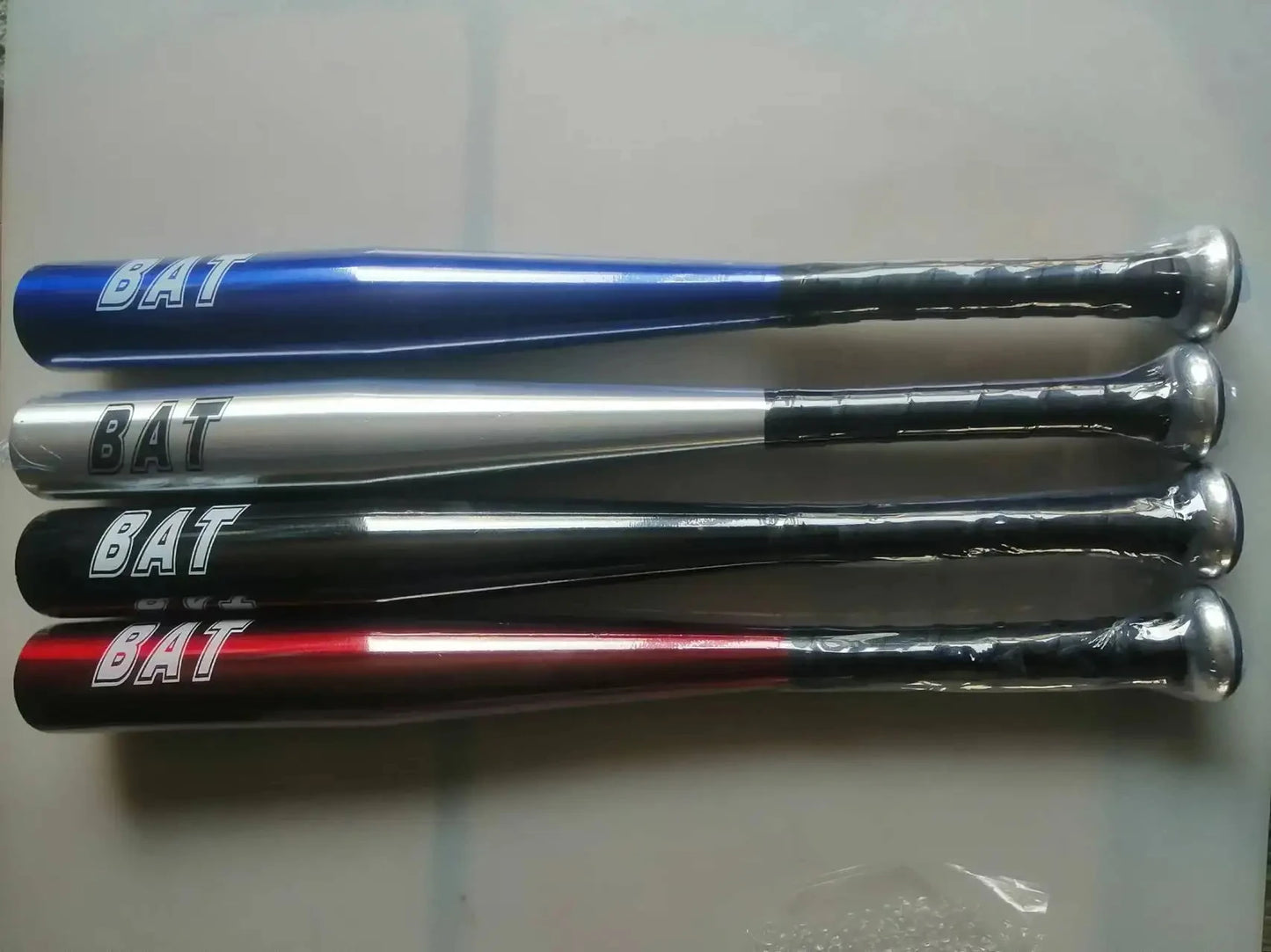 20 inch Aluminum Alloy Thickened Baseball Bat Set with Softball Gloves Four Pieces Outdoor Sports Equipment Home Self-Defense To