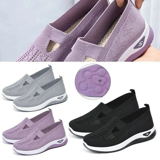 ~New Summer Barefoot Walking Shoes for Women Mesh Breathable Comfortable Orthopedic Shoes Non Slip Sneakers with Arch Support