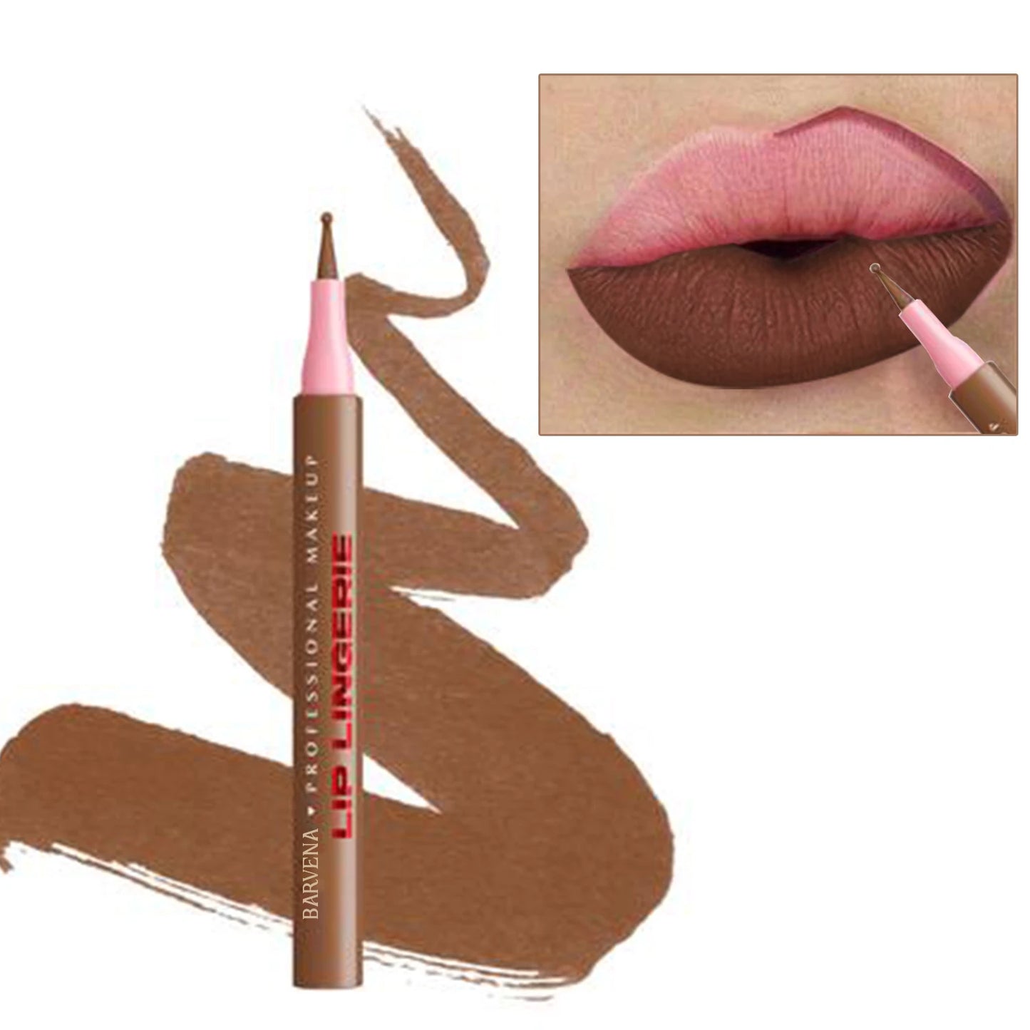 12 color matte lipliner lipstick lip pencil long-lasting waterproof, sweat proof, non dry cosmetics women's cosmetic pen