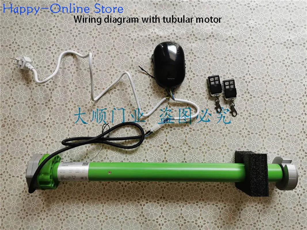 Garage Door Receiver Controller Roller Shutter Remote Control Tubular Motor DC136 Universal