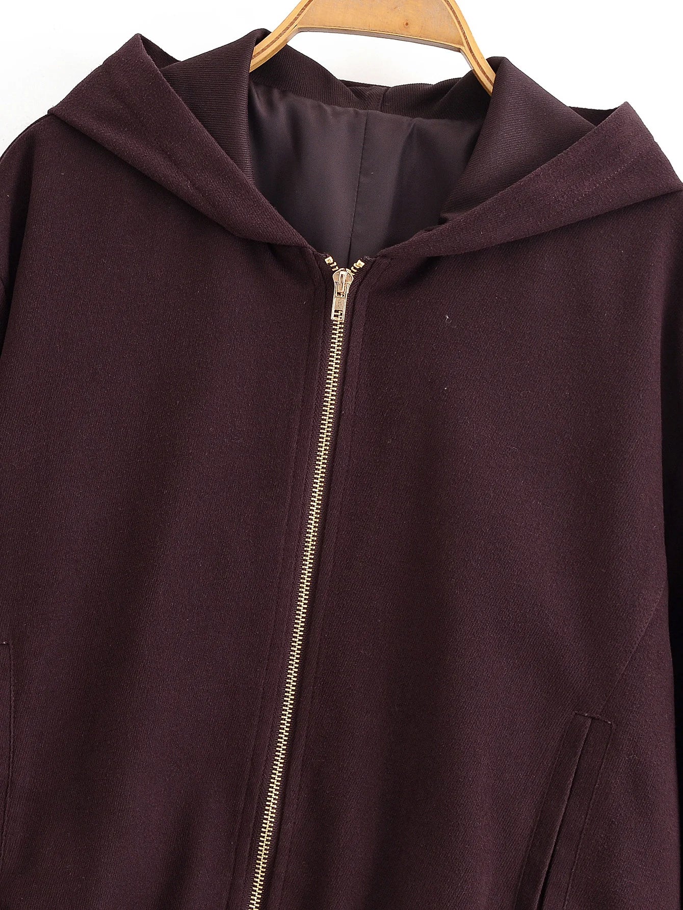 Women's Sports Pants Set Fashion Autumn Winter Female Hooded Bomber Jacket Coat + Lady Casual Chic Wide Leg Pants