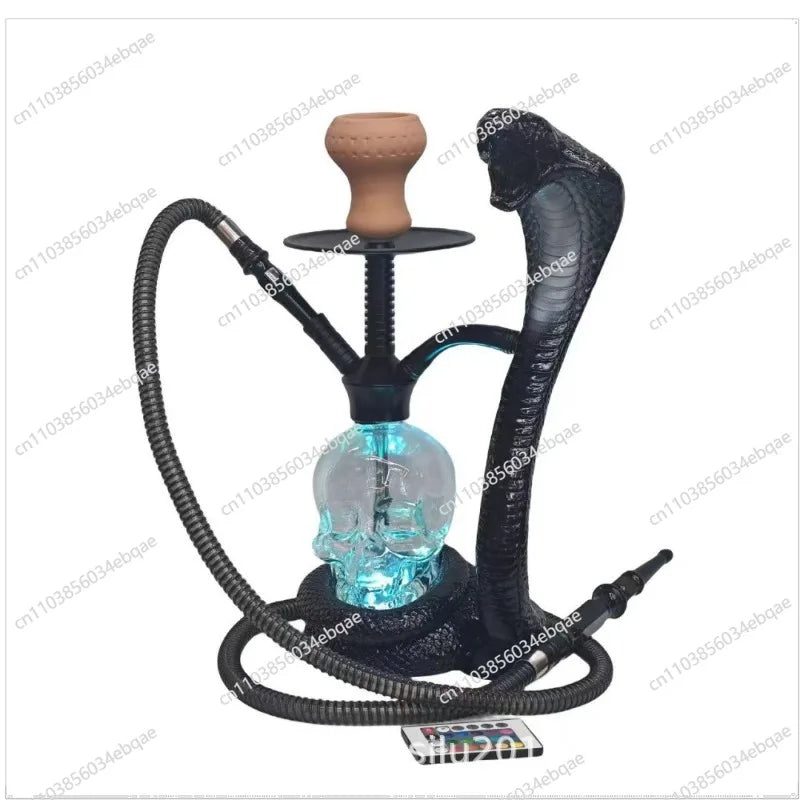 Arab Shisha, Cobra Shape Shisha, Light Shisha Hookah
