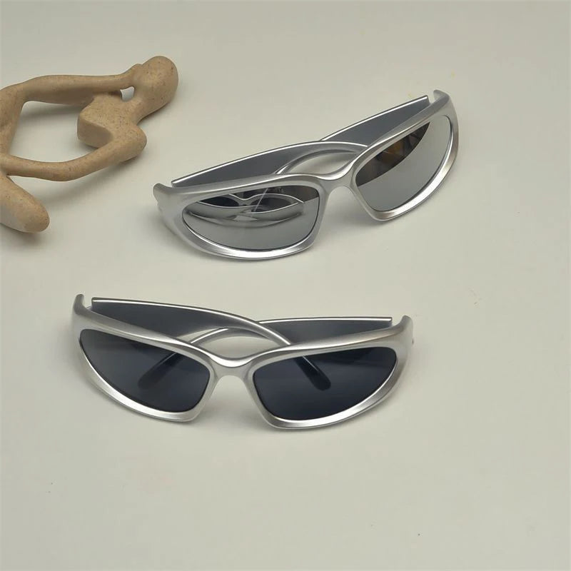 Sport Polarized Sunglasses Sun Glasses Goggles UV400 Windproof Steampunk Sunglasses for Men Women Fishing Retro