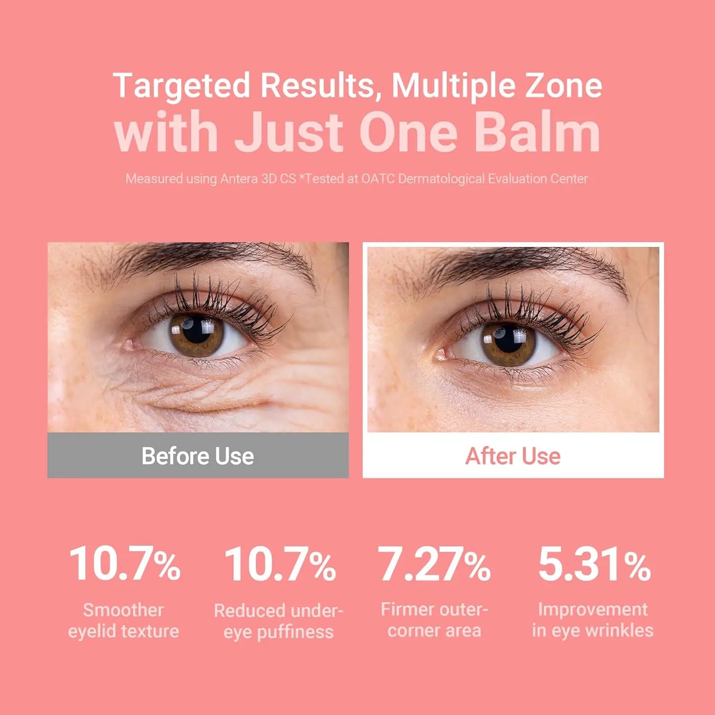 KAHI Wrinkle Bounce Multi Balm Stick Collagen Wrinkle Stick Korean Skin Care All-in-One Hydrating Lip Balm Eye Cream