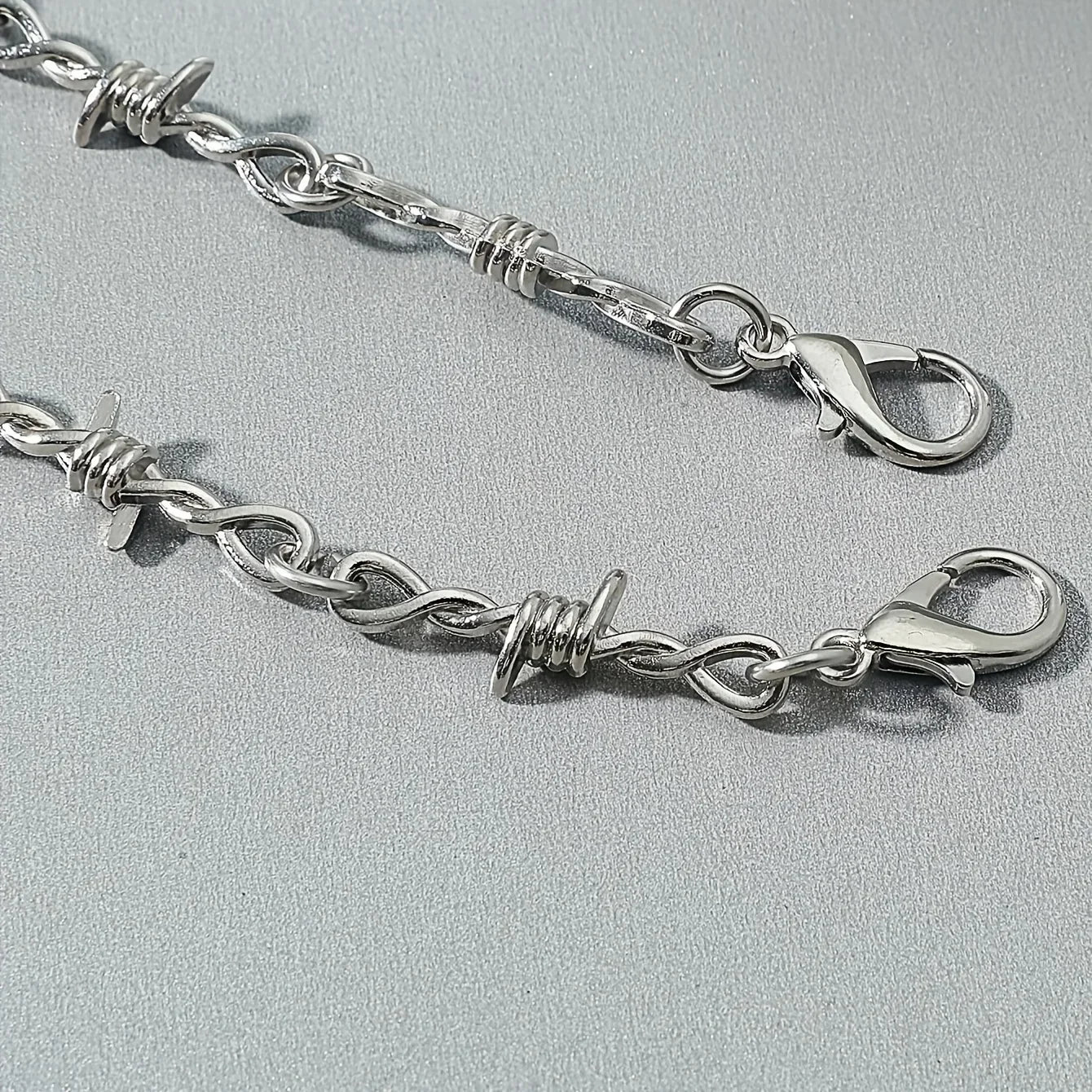 Thorn Necklace Barbed Collarbone Chain  Decorative for Holiday Party Gift Men and Women Accessories