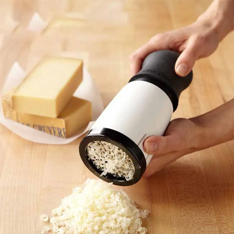 Stainless Steel Baking Utensils Massurra Cheese Grater Hand Held Grating Tool Cheese Shredder Culinary Gadget Kitchen Appliances