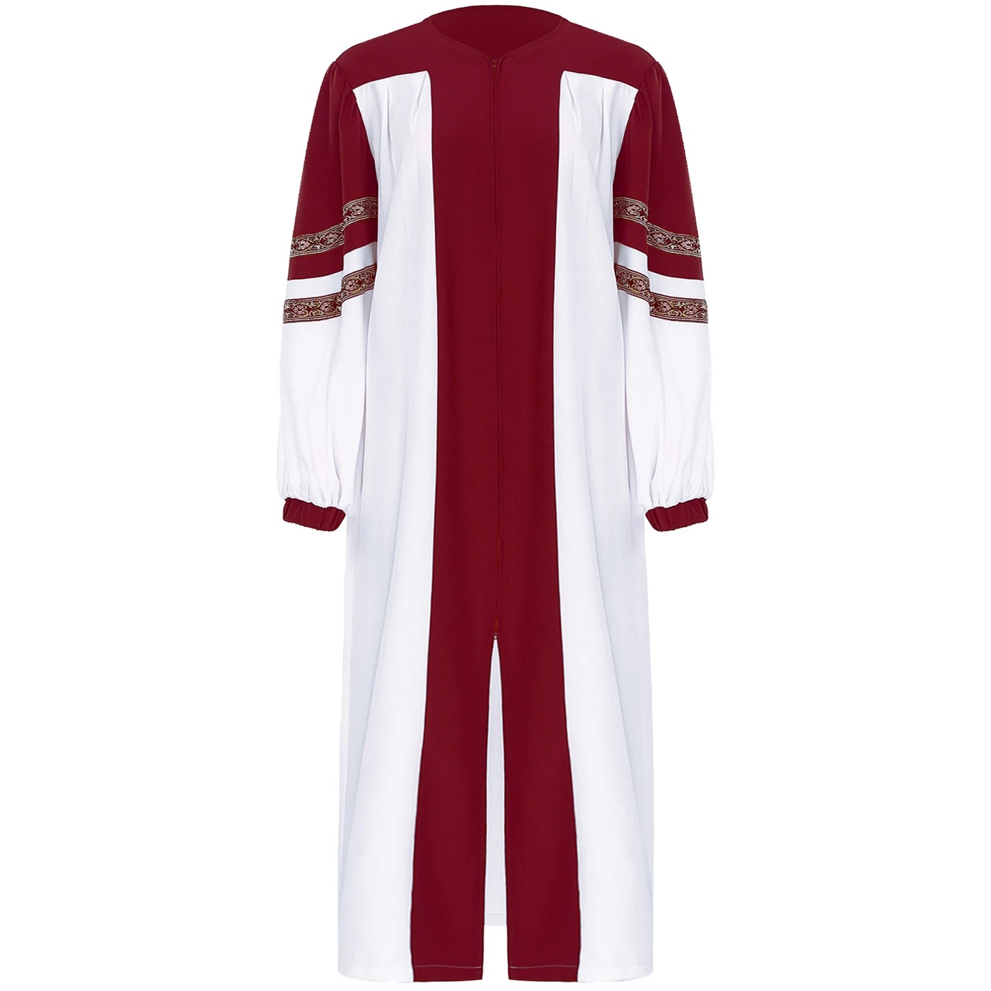 Womens Church Clergy Loose Choir Robe Dress Priest Preacher Dresses Baptism Confirmation Officiant Costume Praise Worship Dress