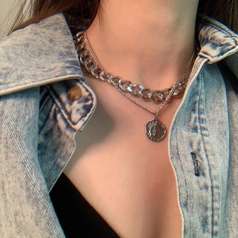 Necklace For Women Cute Girls Animal Sweet Heart Butterfly Fashion Party Rap Gummy Bears Blade