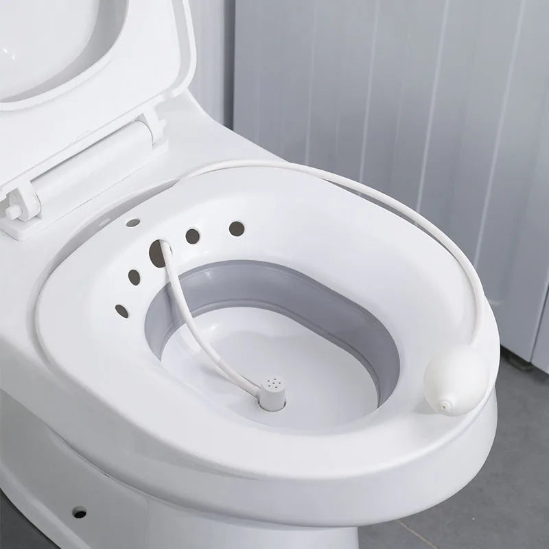 Bidet Folding Portable Bidet Maternity Self-Cleaning Private Parts Buttock Rinse Perineal Soak Bath Hemorrhoid Treatment Bidet