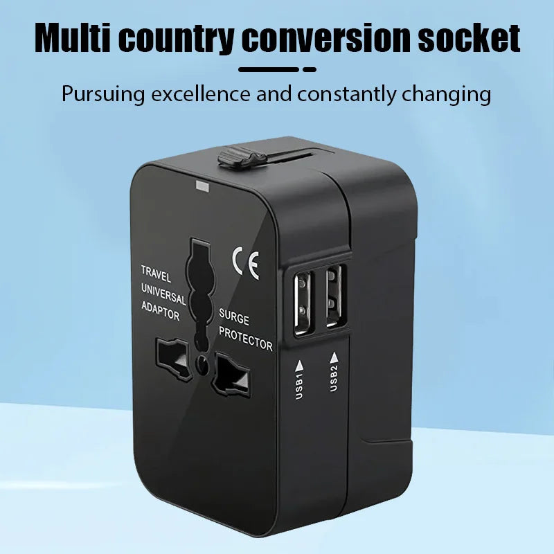 Multinational Travel Conversion Plug Multifunctional Travel Conversion Plug Universal Conversion Plug Worldwide EU UK US AU