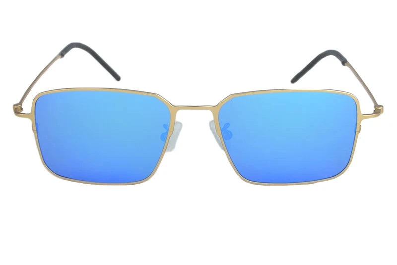 Polarized Sunglasses Square Sun Glasses Handmade Fashion Men Women 12g Ultralight Eyeglasses UV400 Protection Outdoor Spectacle