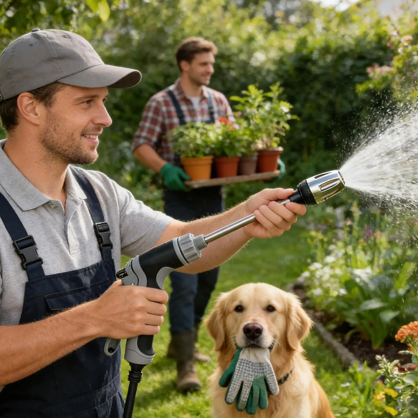 Pressure Washer Wand | Rotatable Pressure Sprayer Nozzle with 3 Modes Electric Washer Spray Wand for Garden Lawn Outdoor