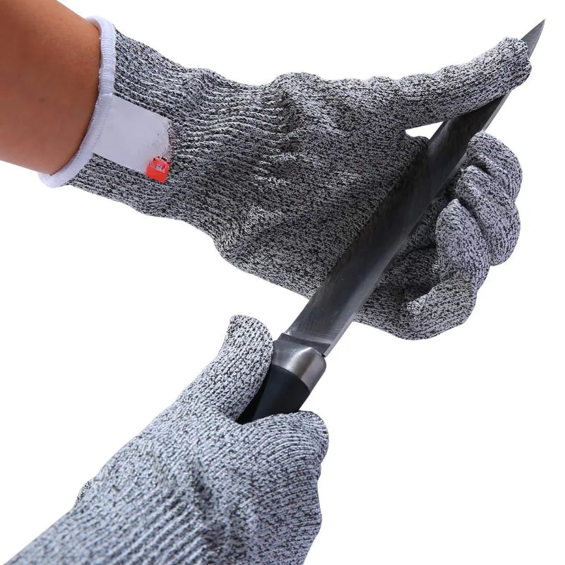 Anti Cut, Anti-Scratch, Multi-Purpose Gloves for Industry, Kitchen, Gardening and Glass Cutting, High-strength, Level 5 Safety