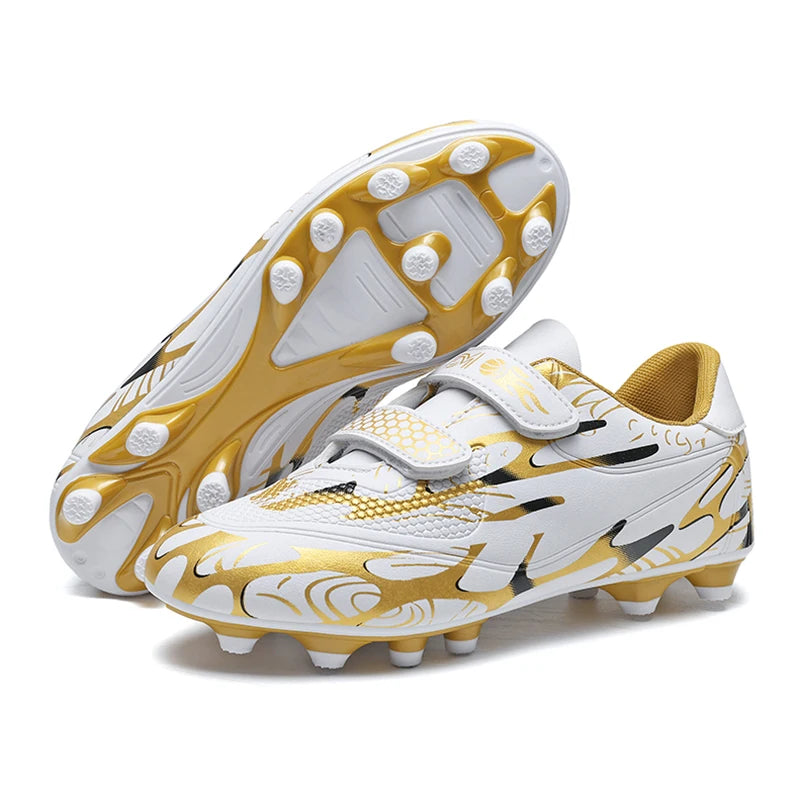 Kids Soccer Shoes School Football Boots Professional Cleats Grass Training Sport Footwear Boys Outdoor Futsal Soocer Boots 28-38