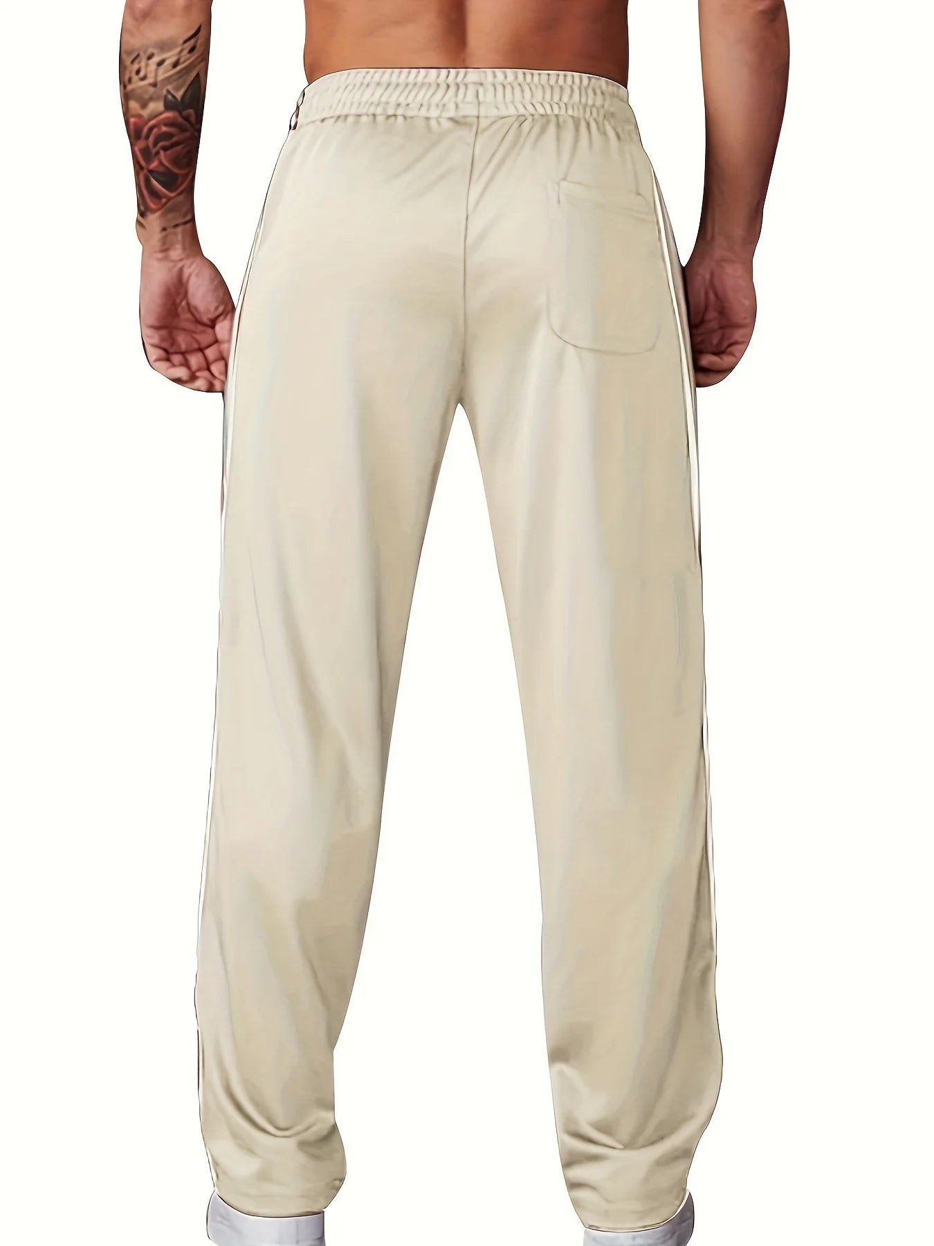 2025 New Summer Men's Casual Sports Pants Gym Workout Joggers Running Trousers for Men Waist Lightweight Quick Dry
