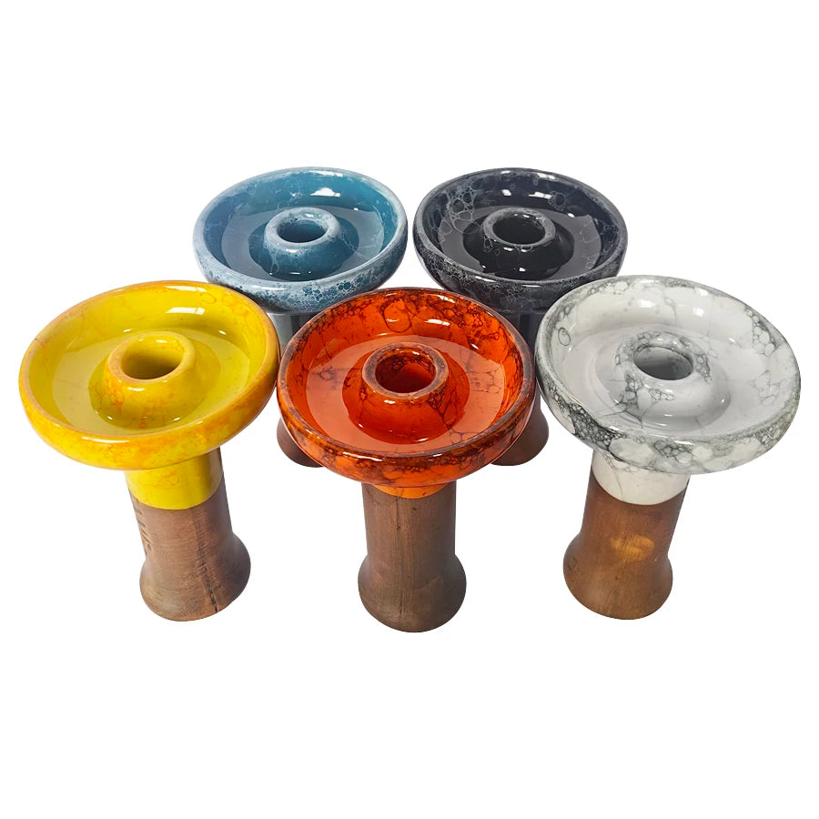 Hand Made Hookah Ceramic Bowls Chicha Hookah Tobacco Bowl Nargile Sheesha Narguile Chicha Cachimbas Smoking Shisha Ac