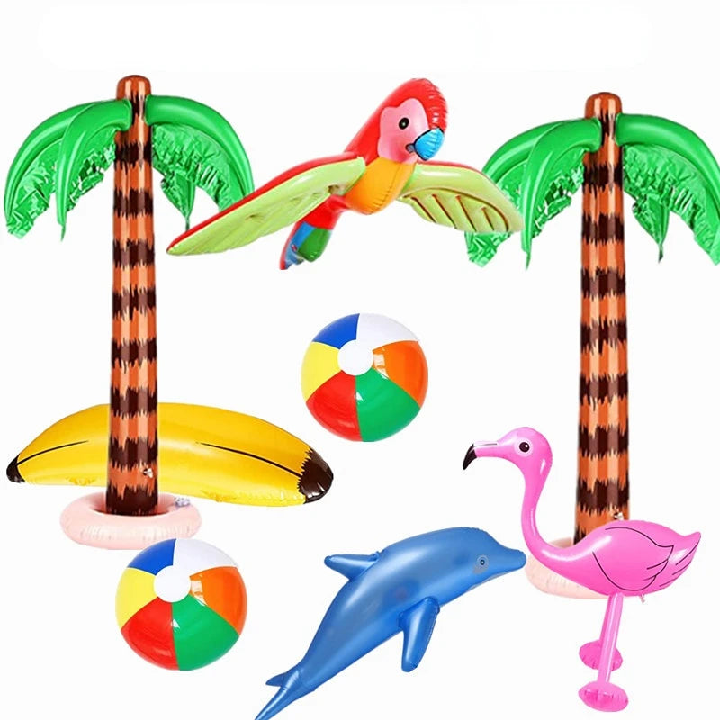 Inflatable Summer Swimming Pool Toys for Children Float Water Toys Beach Garden Pools Party Decor Hawaiian Event Partys Supplies