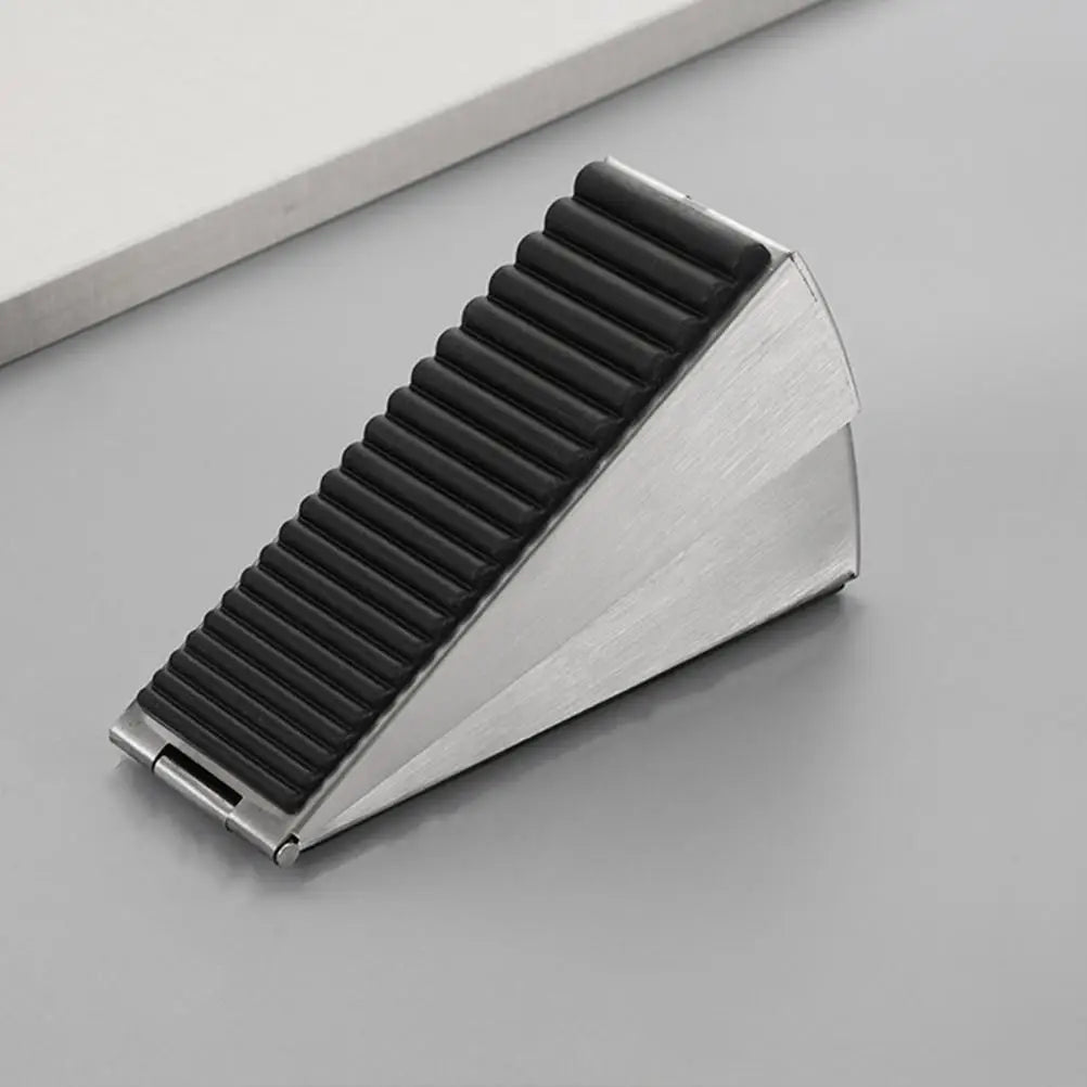 Heavy Duty Wedge Door Stop Anti Wind For Garage Steel Doors Sliding Stoppers Security Keep Open Door Holder Door Blocker Door