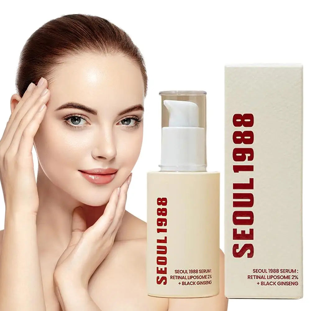 For SEOUL 1988 Retinol Face Care Serum Beauty Skin Care Kit Vitamin C Moisturizing Firming Anti Aging Wrinkle Skincare